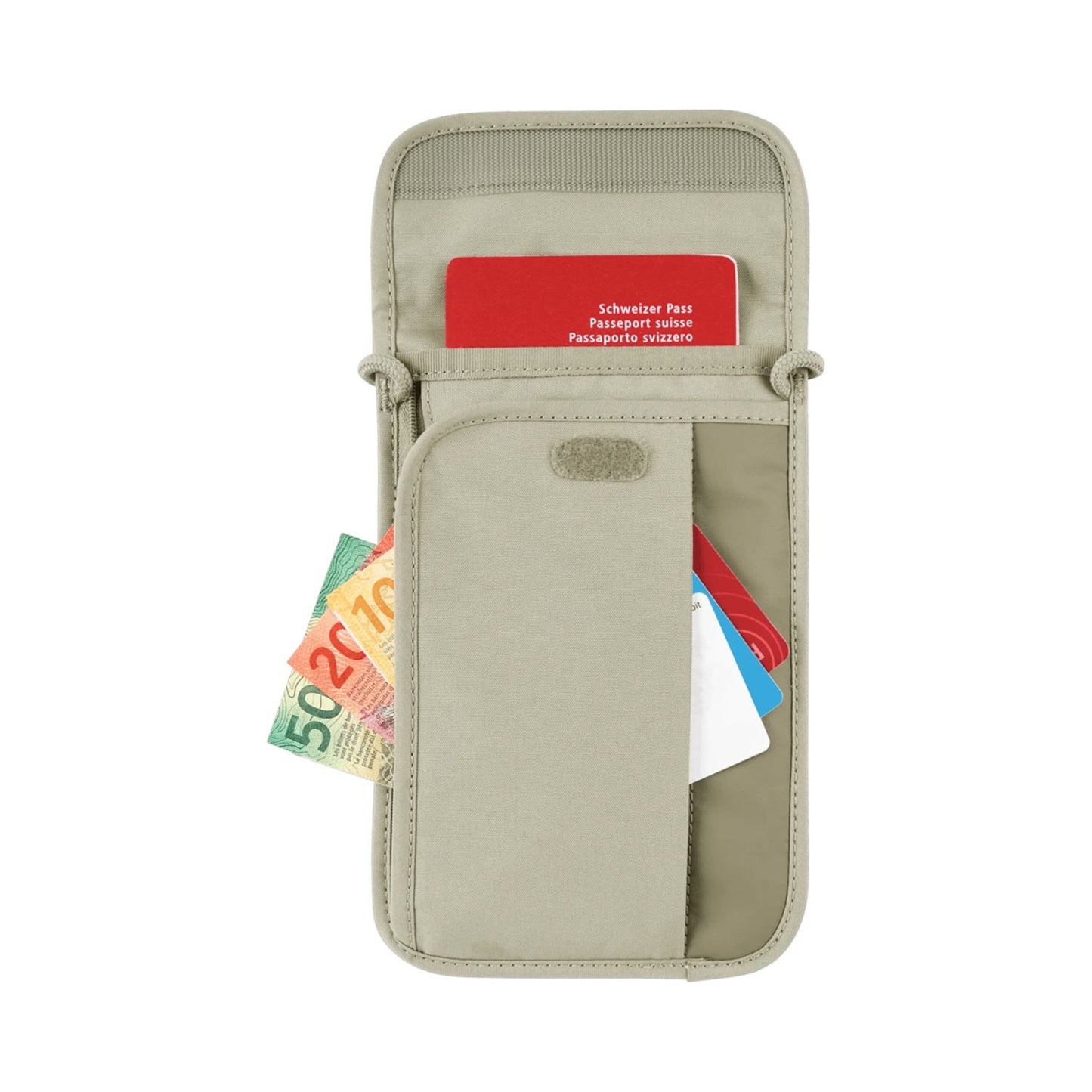 Victorinox Travel Essentials Security Neck Pouch sand beige