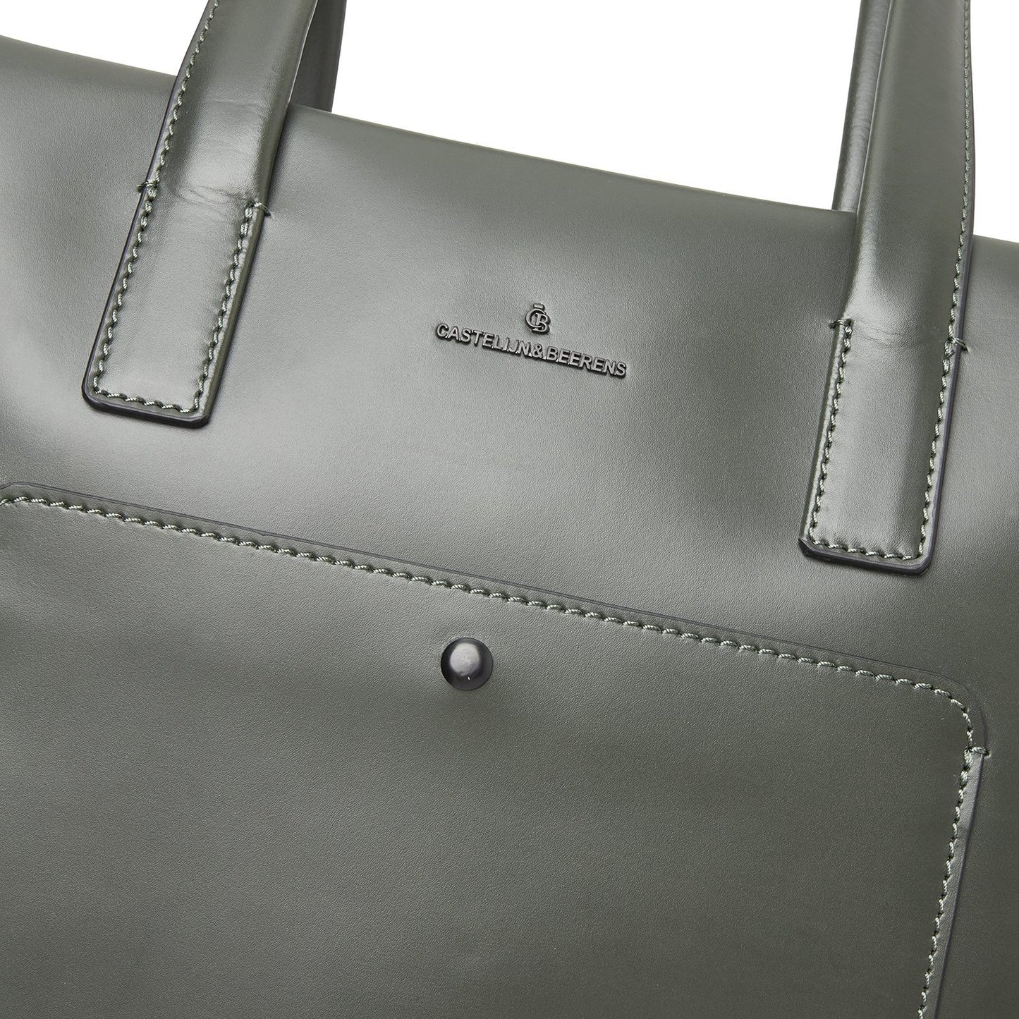 Castelijn & Beerens Dama Noor Laptop Schoudertas 15.6'' groen