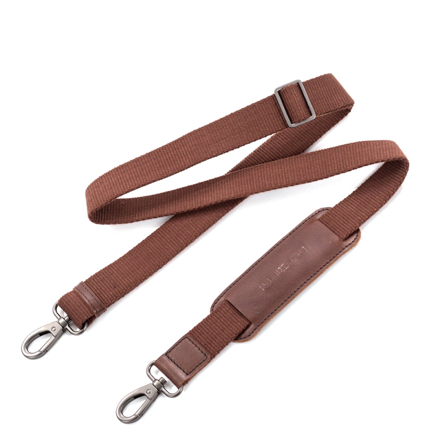 Plevier Basalt Leren Enkelvaks Laptoptas 15.6'' bruin