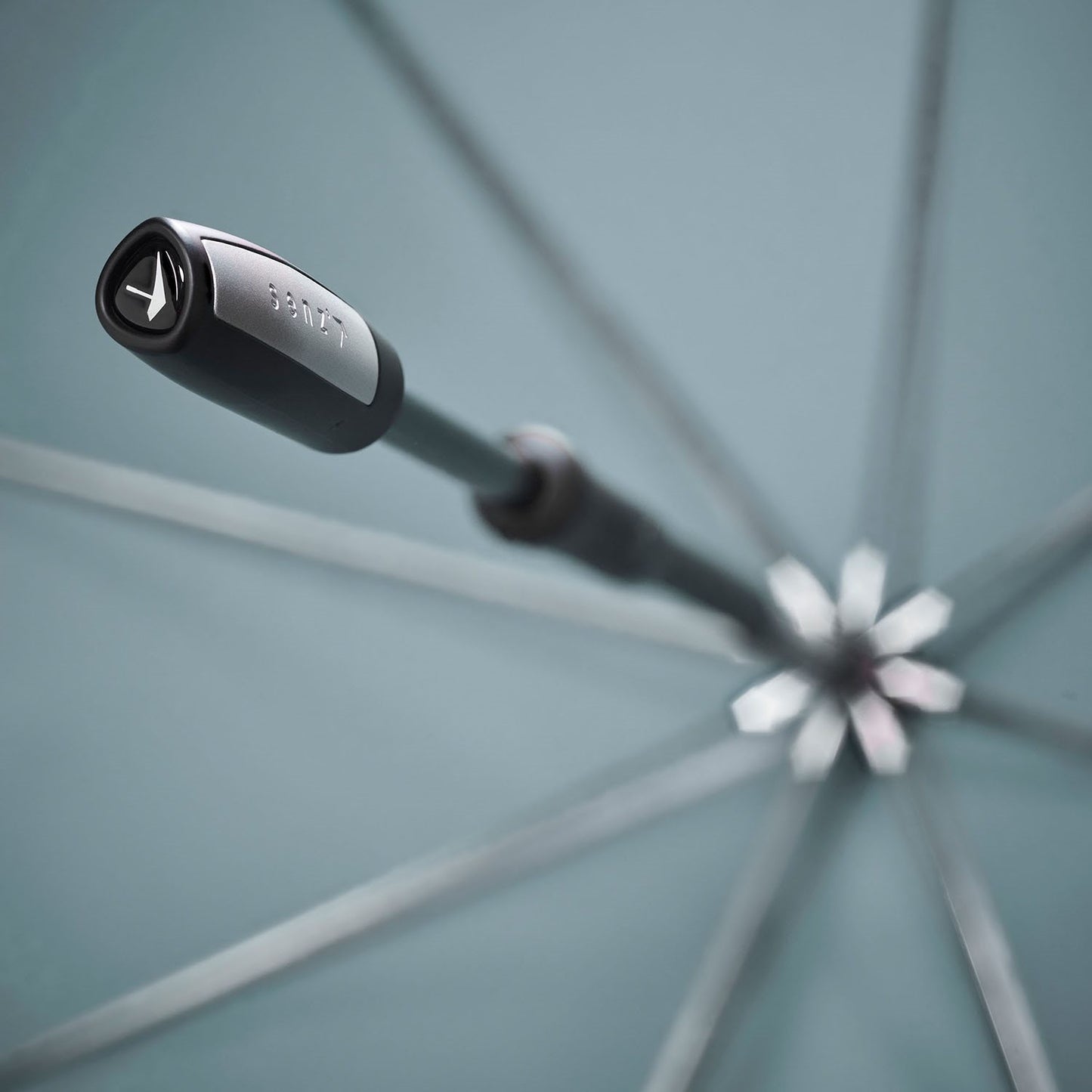 Senz Large Stick Storm Umbrella winter sky