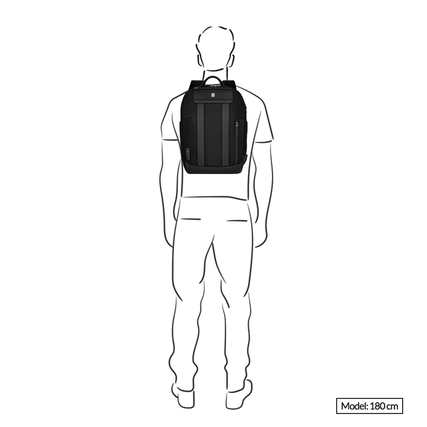 Victorinox Architecture Urban2 City Backpack Ballistic Nylon black
