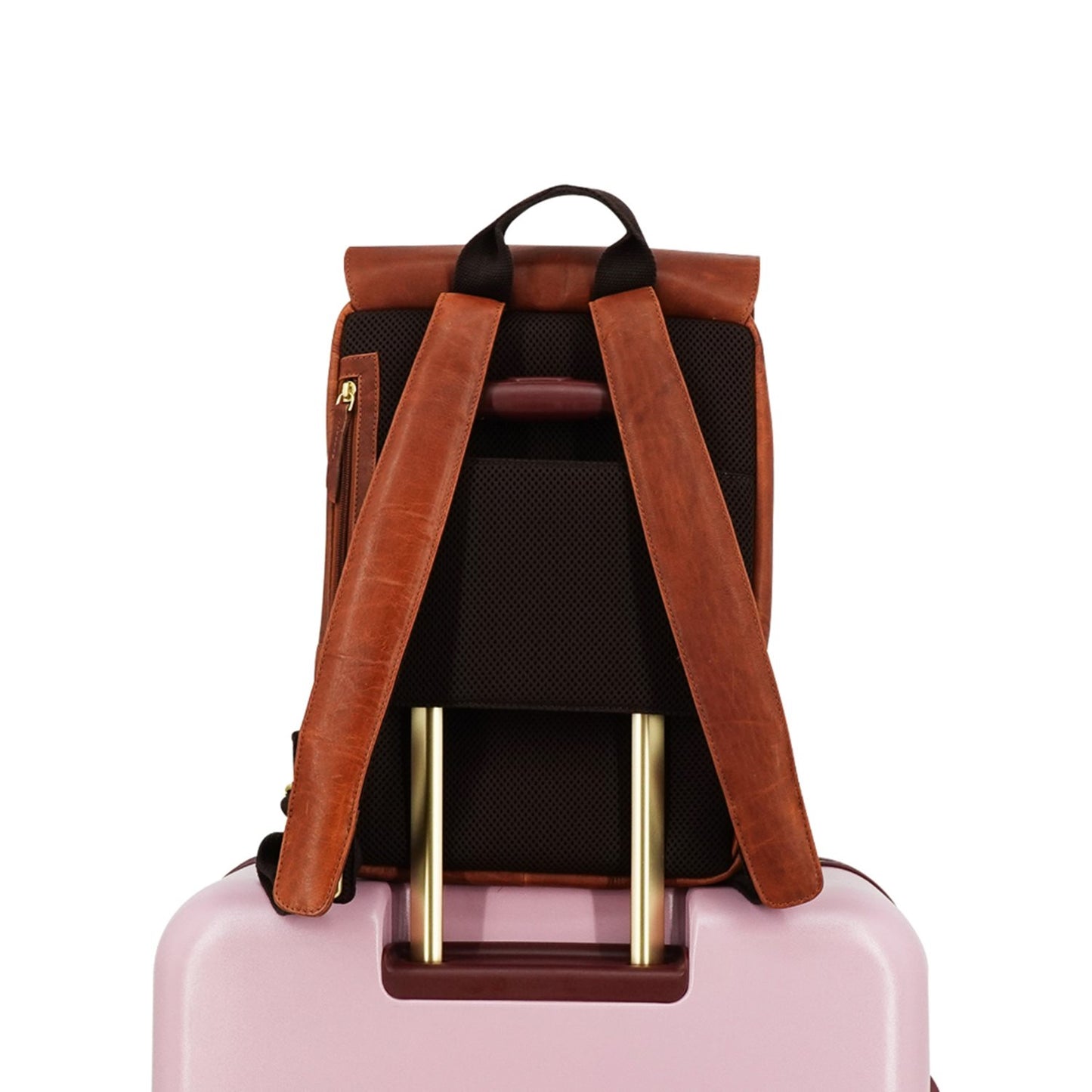 MOSZ Billy Backpack 15" vintage cognac