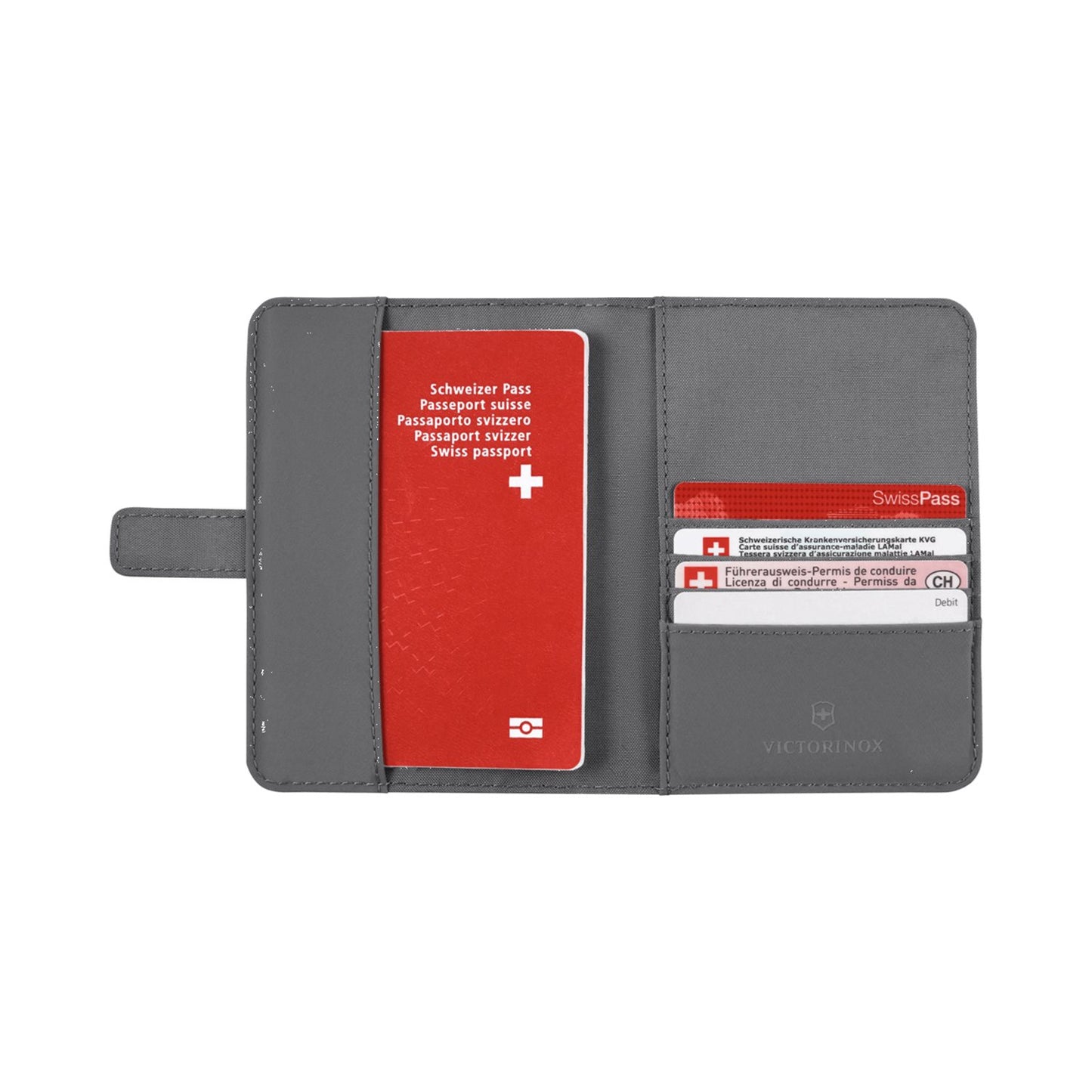 Victorinox Travel Essentials Passport Holder frost gray
