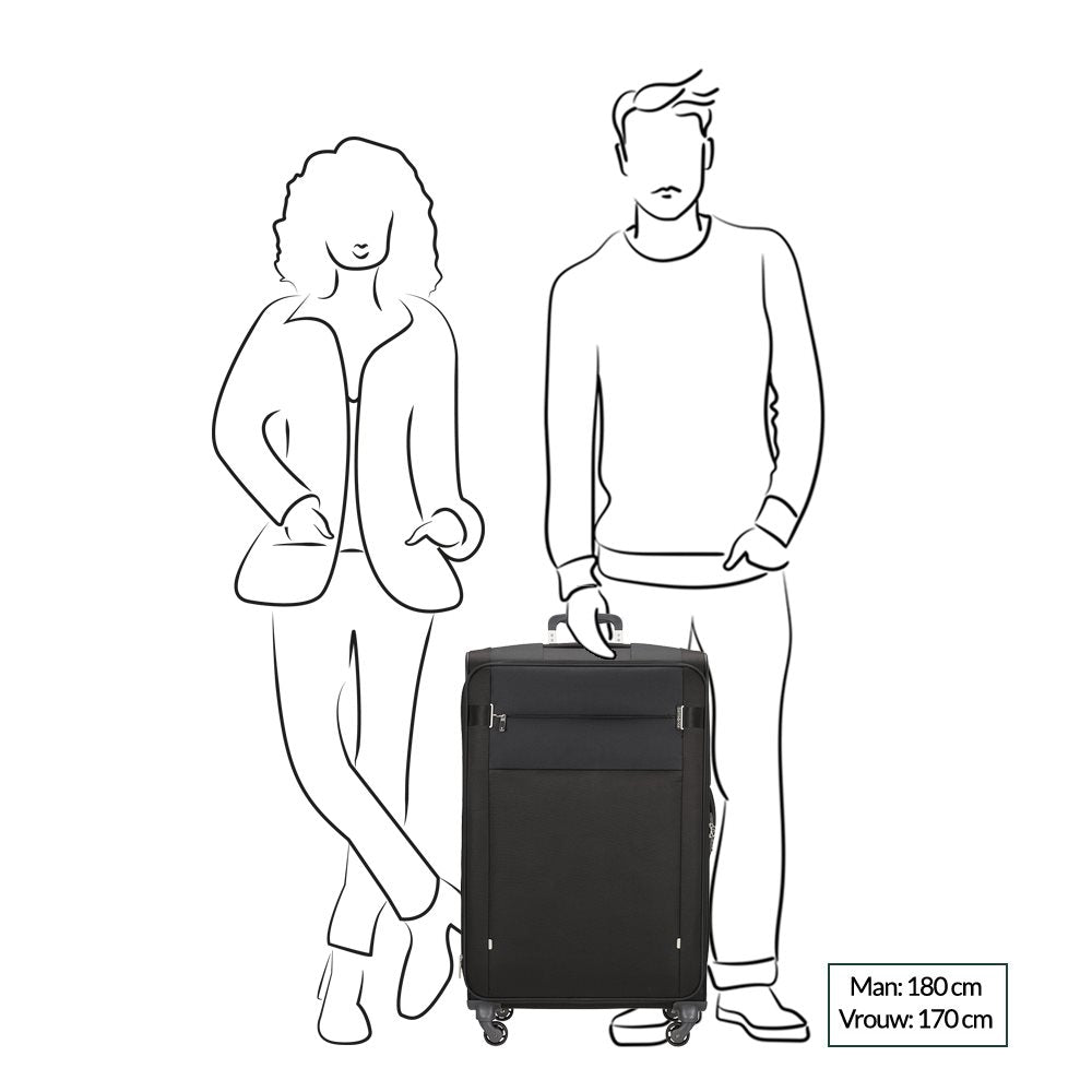 Samsonite Citybeat Spinner 78 Exp black