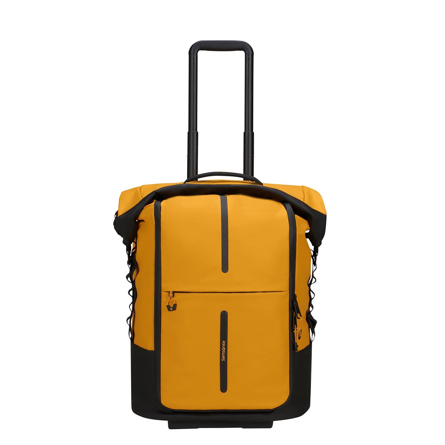 Samsonite Ecodiver Foldable Duffle/Wheels 4-IN-1 yellow