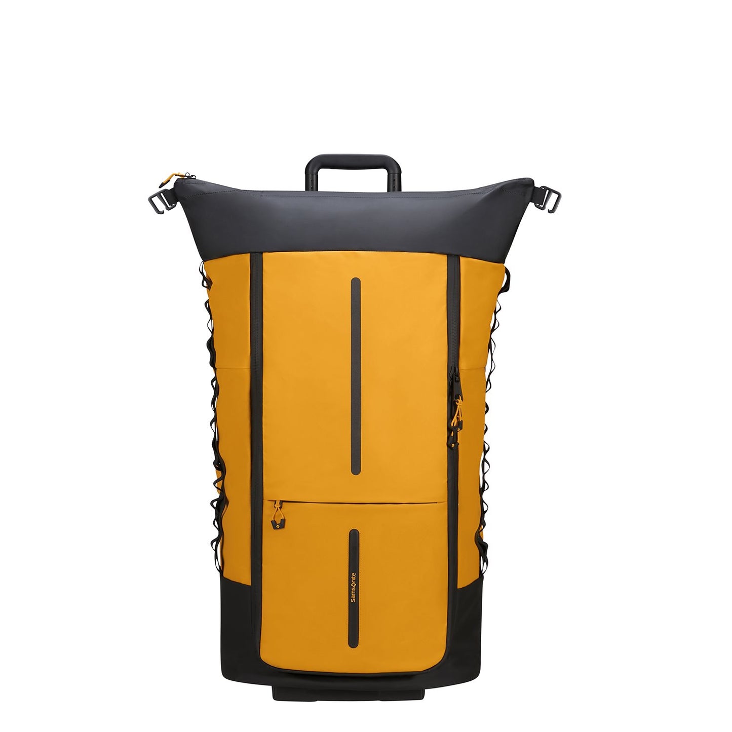 Samsonite Ecodiver Foldable Duffle/Wheels 4-IN-1 yellow