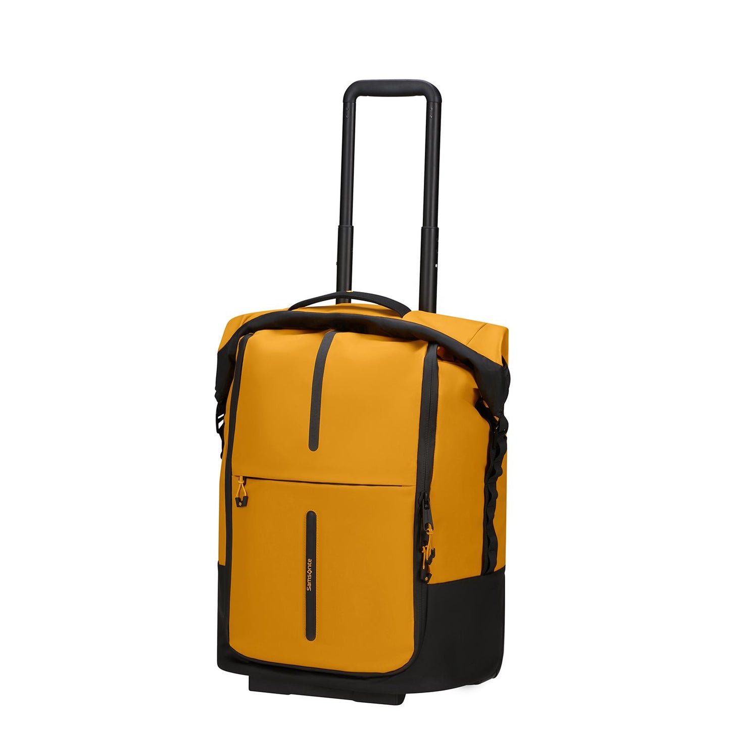 Samsonite Ecodiver Foldable Duffle/Wheels 4-IN-1 yellow