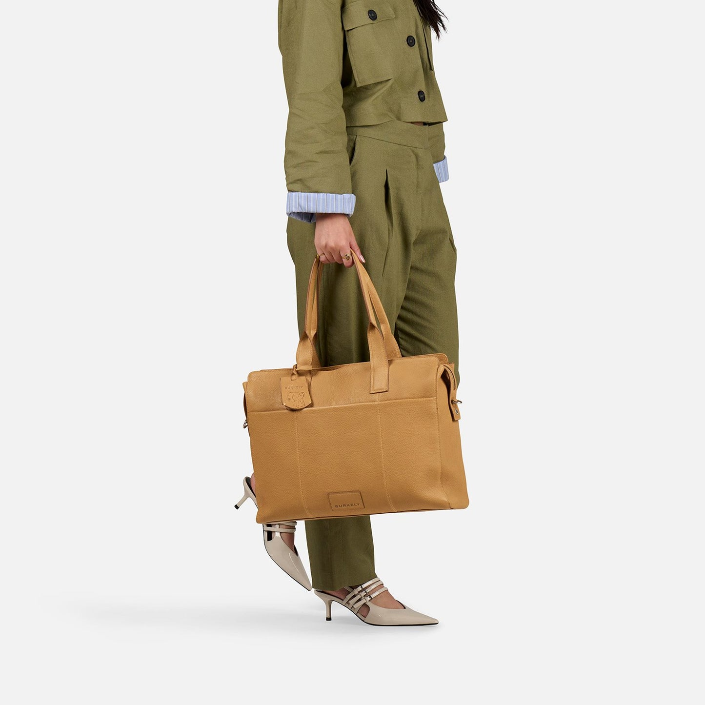 Burkely Soft Skylar Workbag 15.6" natural nude
