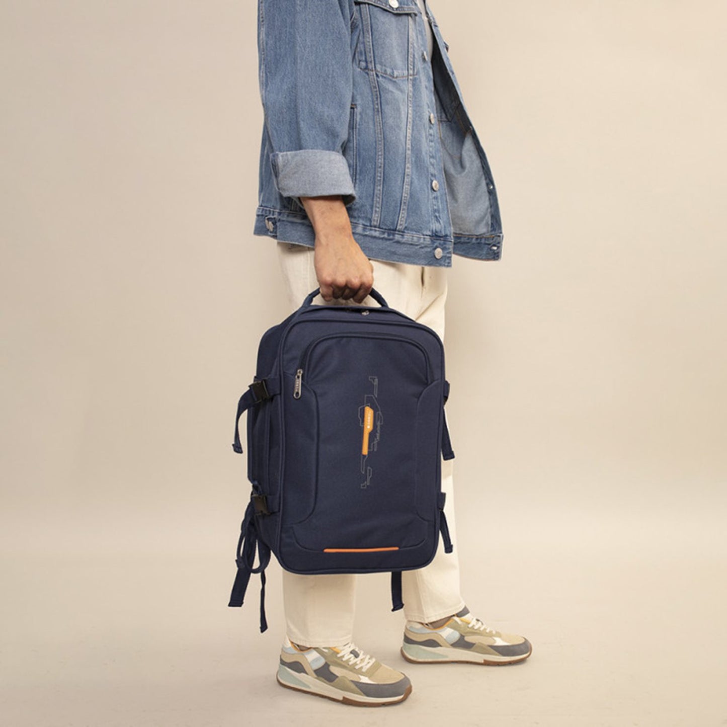 Gabol Week Eco Travel Backpack navy blue