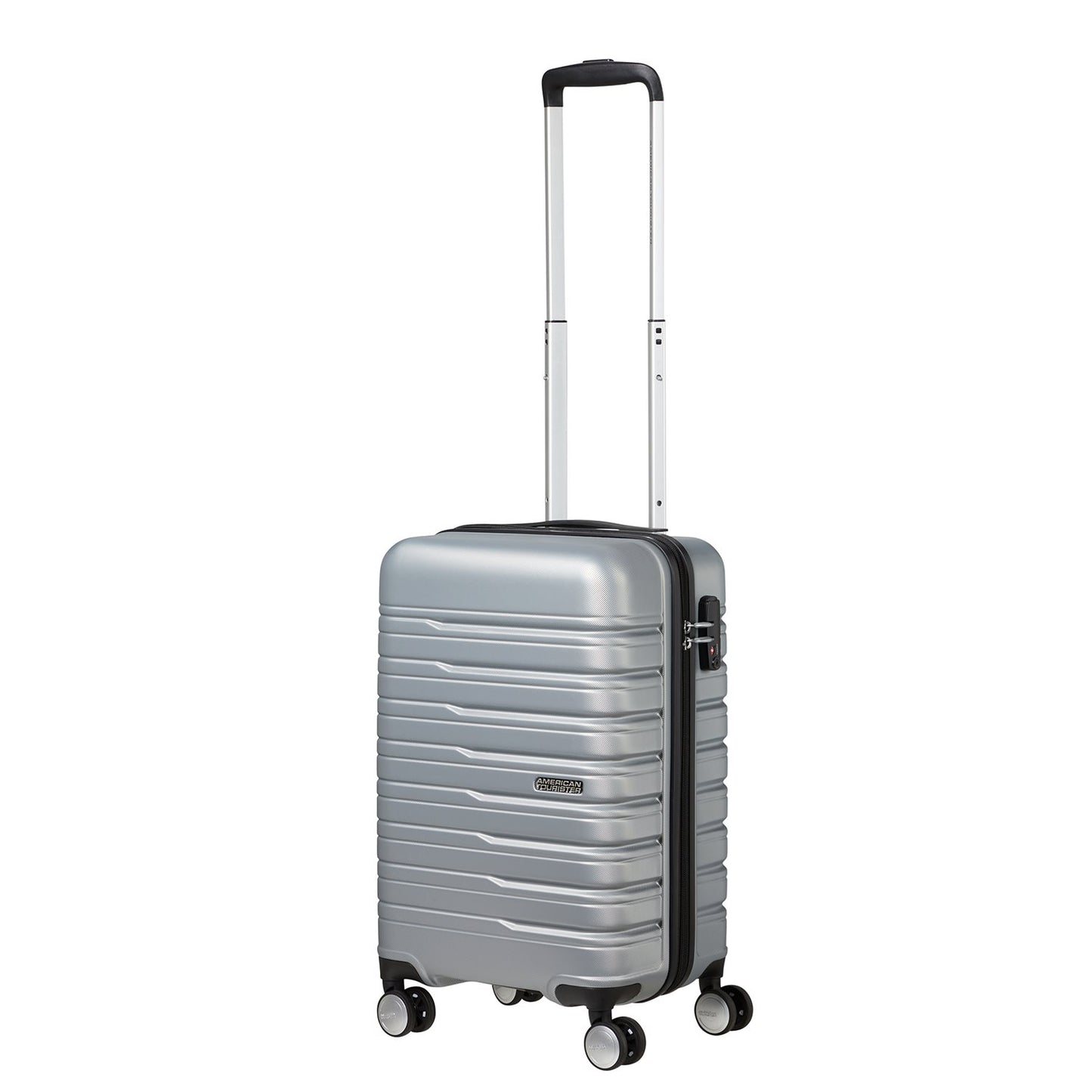 American Tourister Flashline Spin. 55/20 Cabin Trolley sky silver