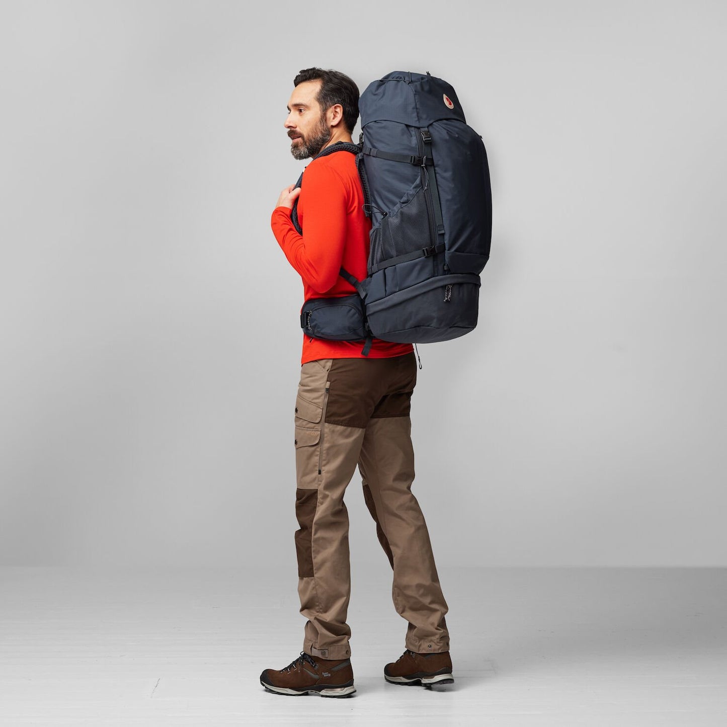 Fjallraven Abisko Trek 65 S-M black