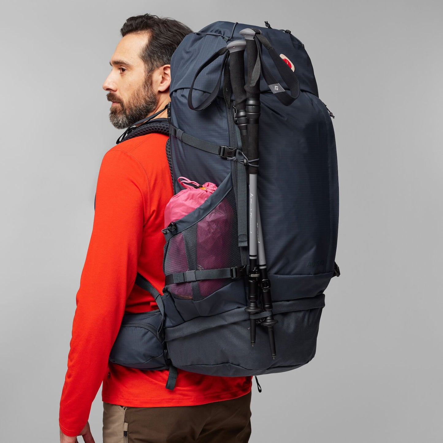 Fjallraven Abisko Trek 65 S-M black