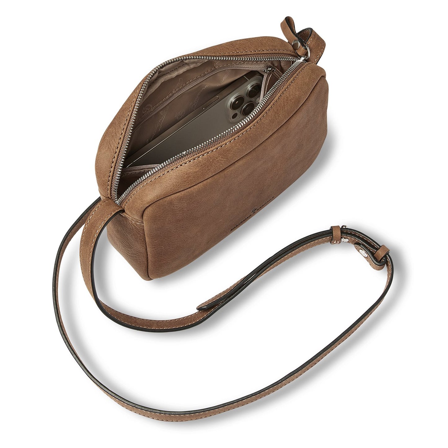 Castelijn & Beerens Carisma Crossbody Zip cognac