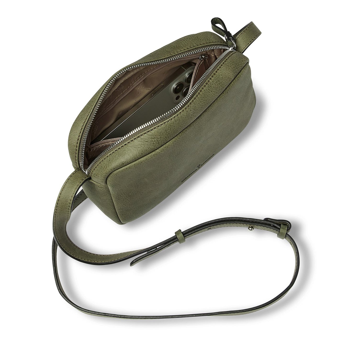 Castelijn & Beerens Carisma Crossbody Zip green