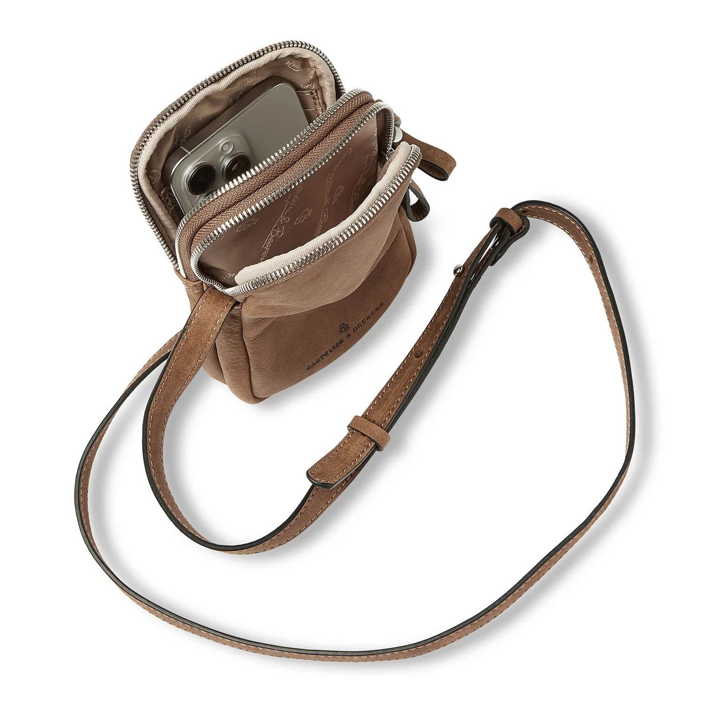 Castelijn & Beerens Carisma Phone Crossbody cognac