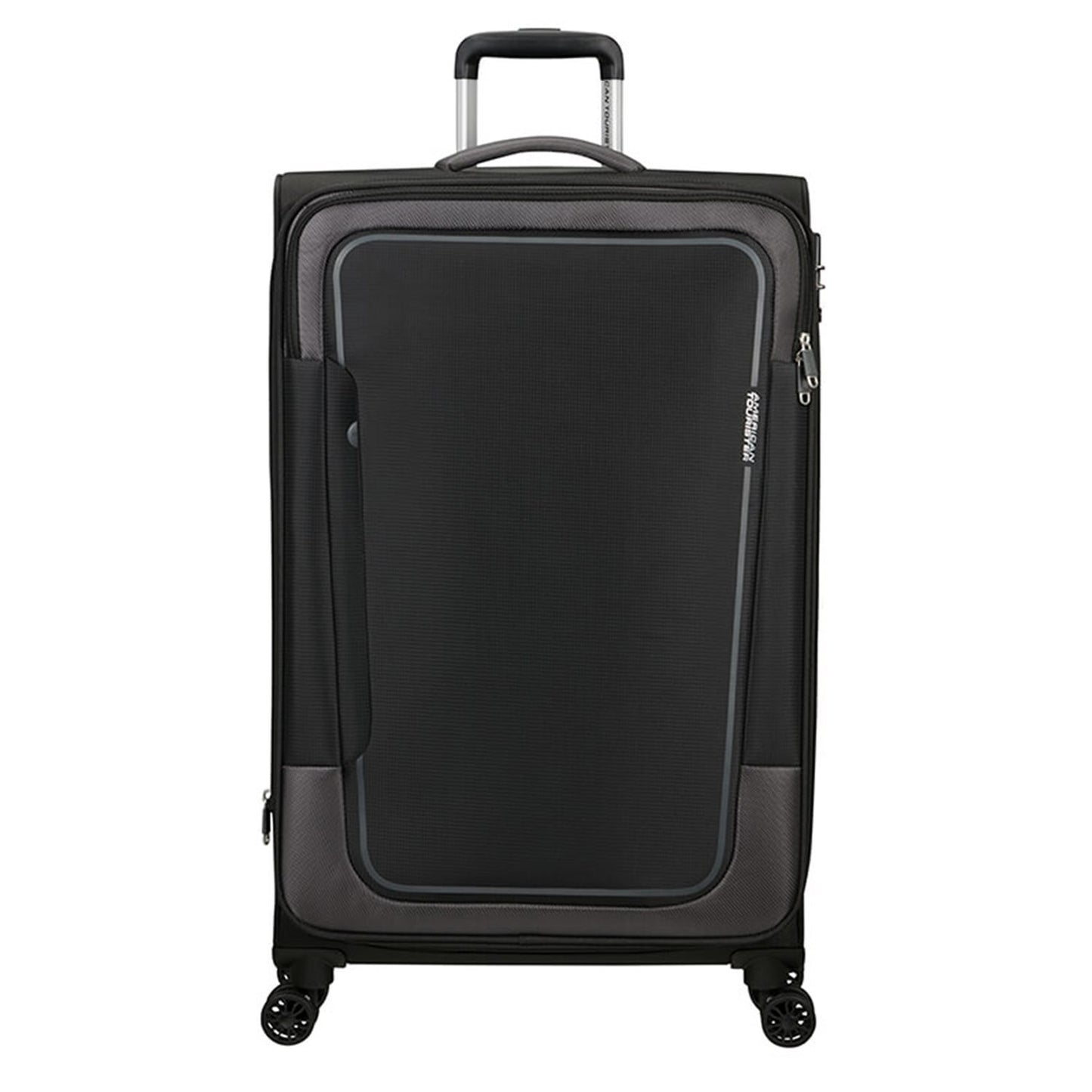 American Tourister Pulsonic Spinner 81 EXP asphalt black