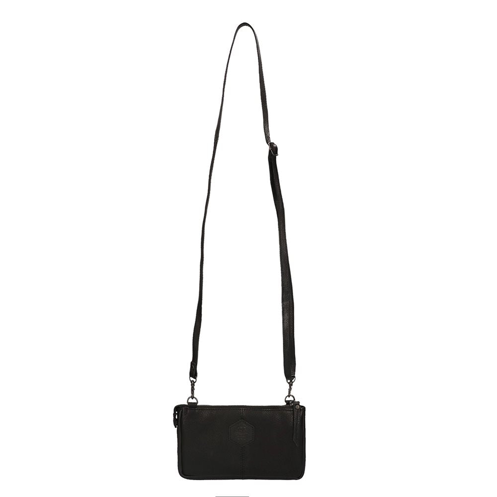 Bear Design Callisto Pelle Martina Clutch black