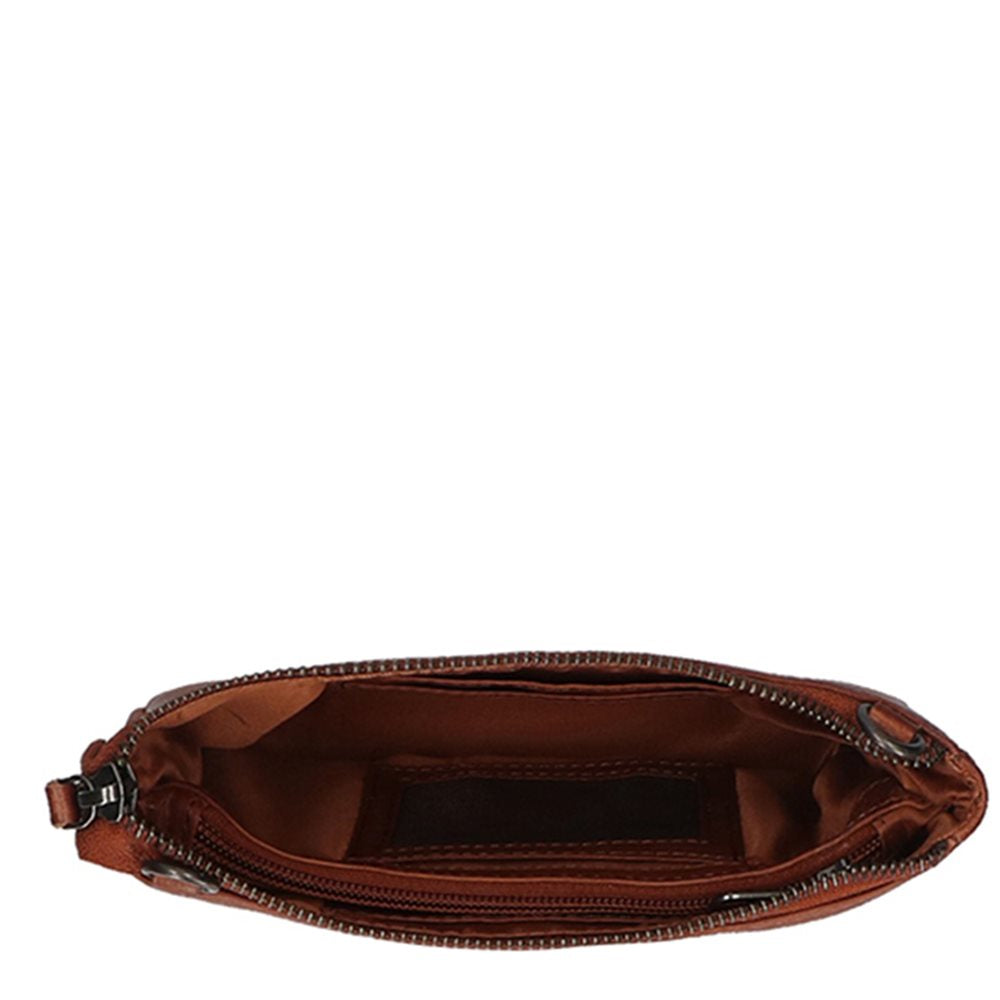 Bear Design Callisto Pelle Martina Clutch cognac
