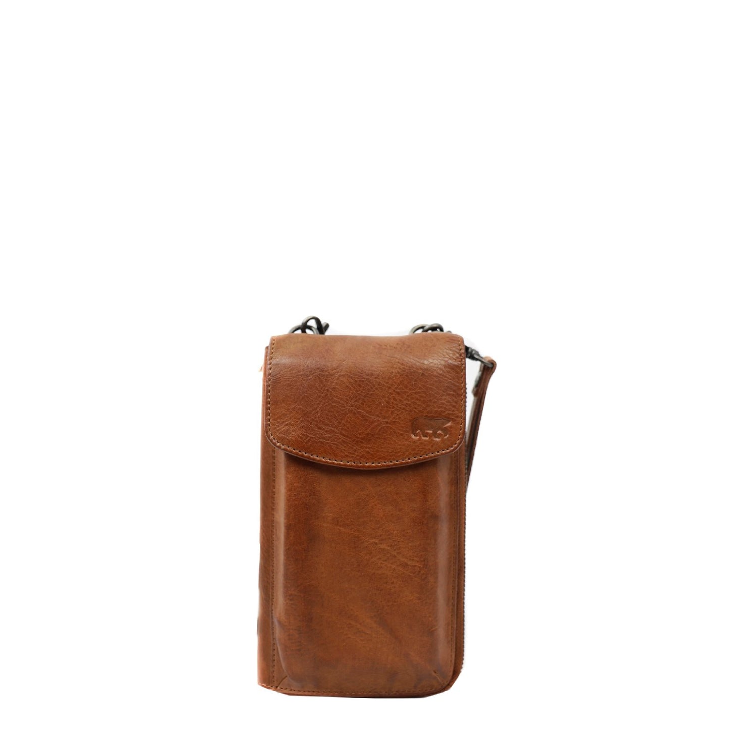 Bear Design Zoey Telefoontasje cognac
