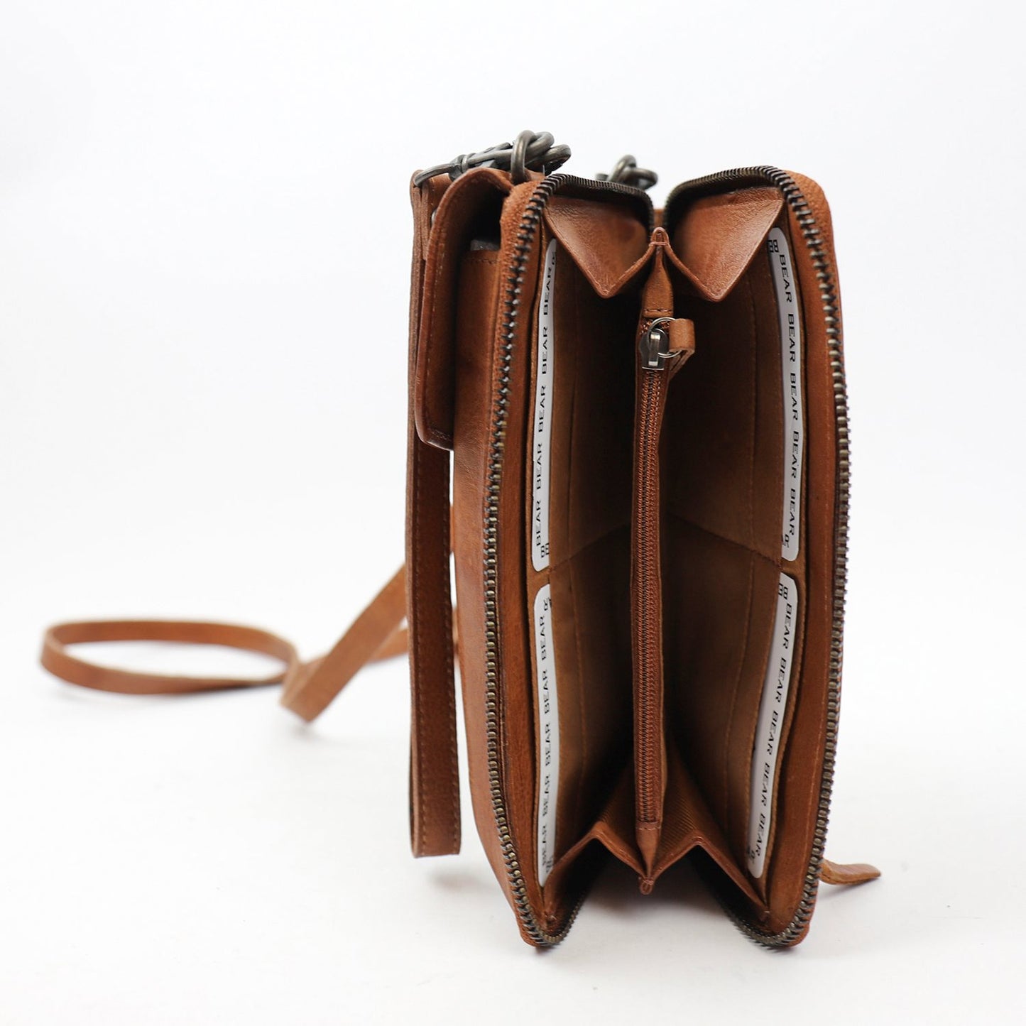 Bear Design Zoey Telefoontasje cognac