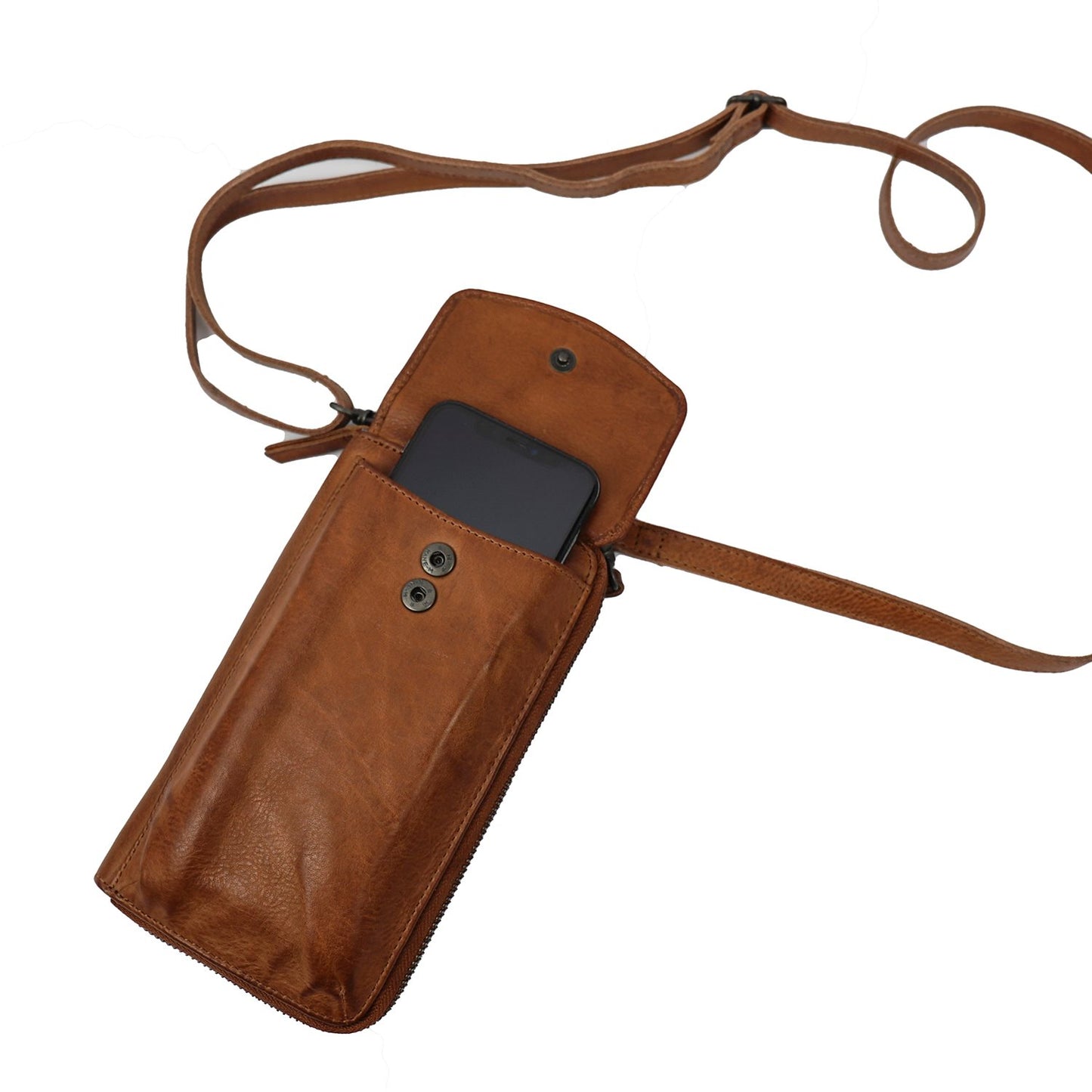 Bear Design Zoey Telefoontasje cognac