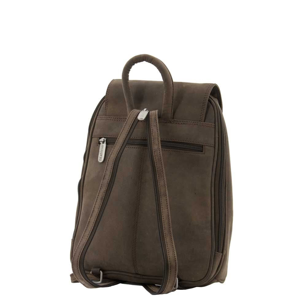 Bear Design Dark Nature Rugtas brown
