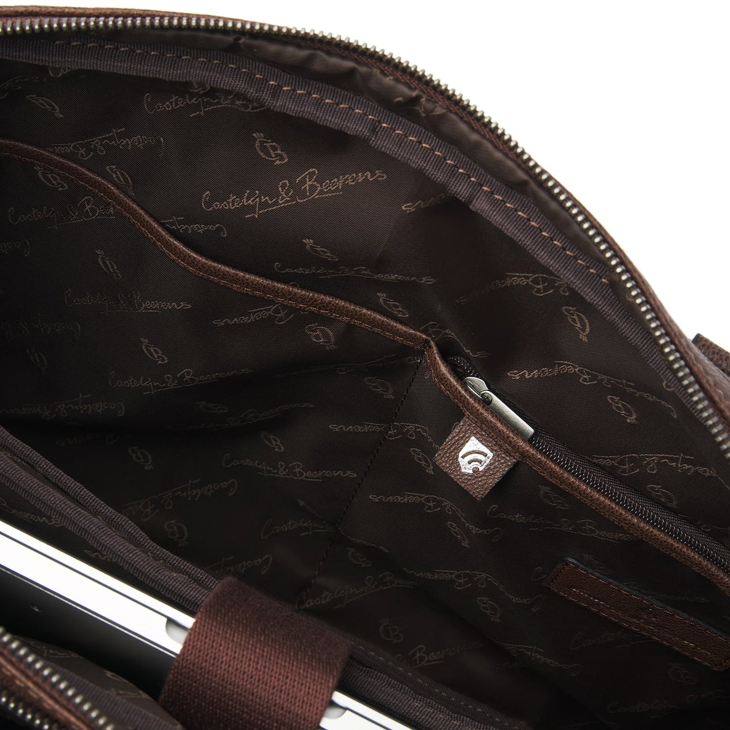 Castelijn & Beerens Martin Laptoptas 15.6" darkbrown