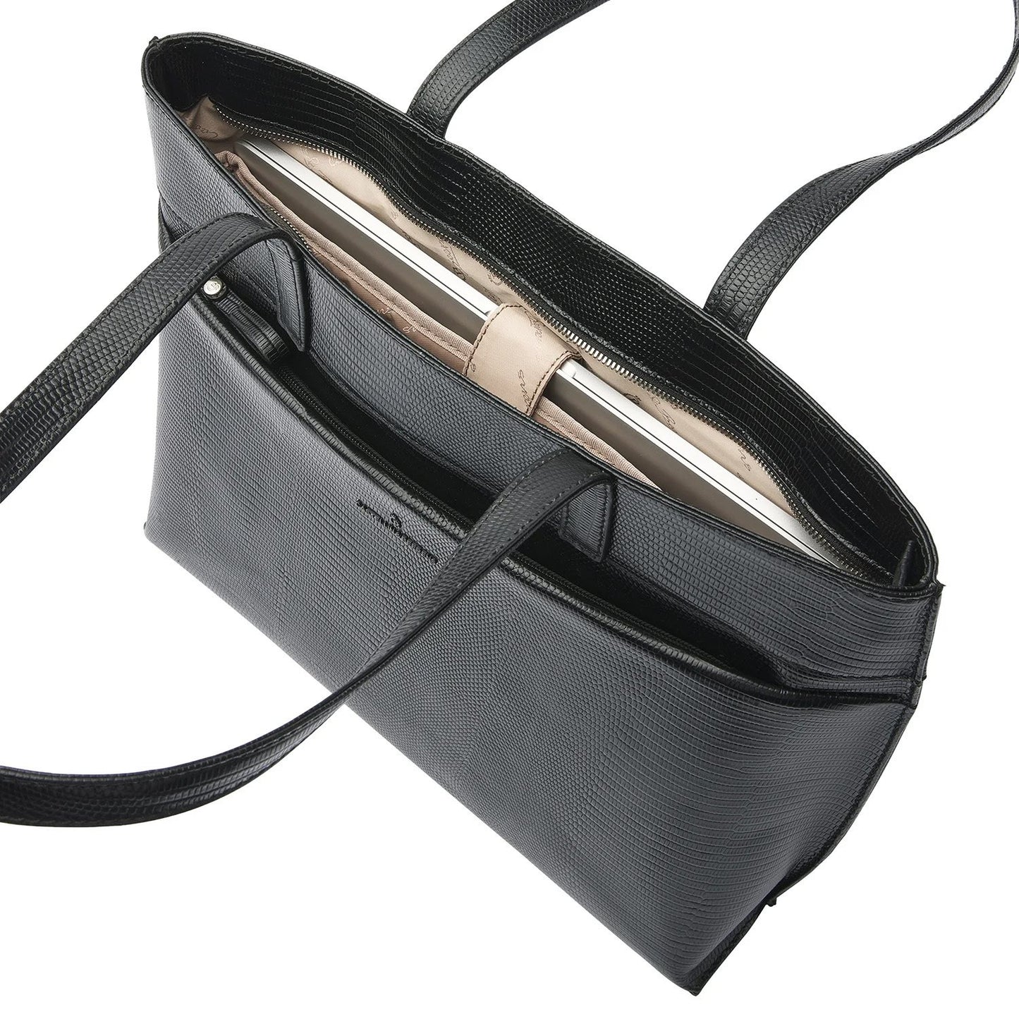 Castelijn & Beerens Donna Eline Schoudertas 15.6" zwart