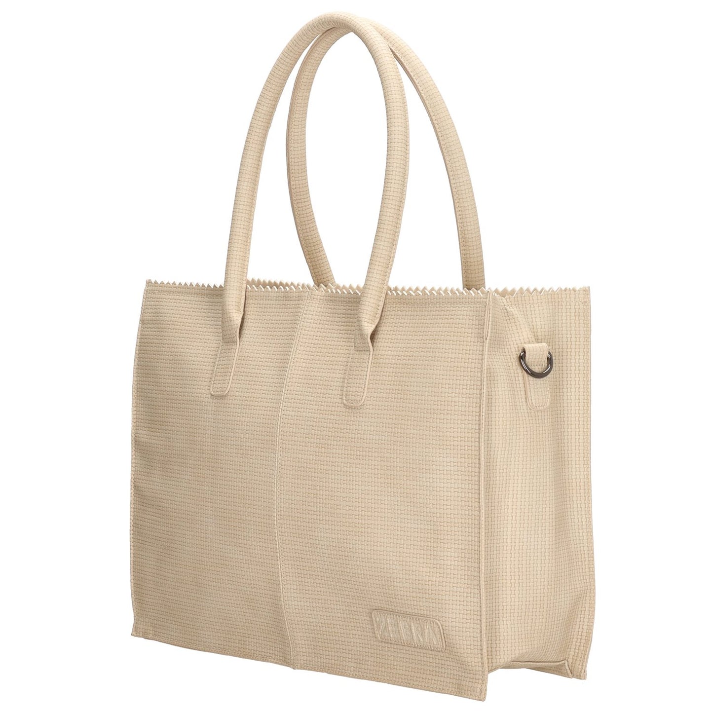 Zebra Trends Linne Handtas beige