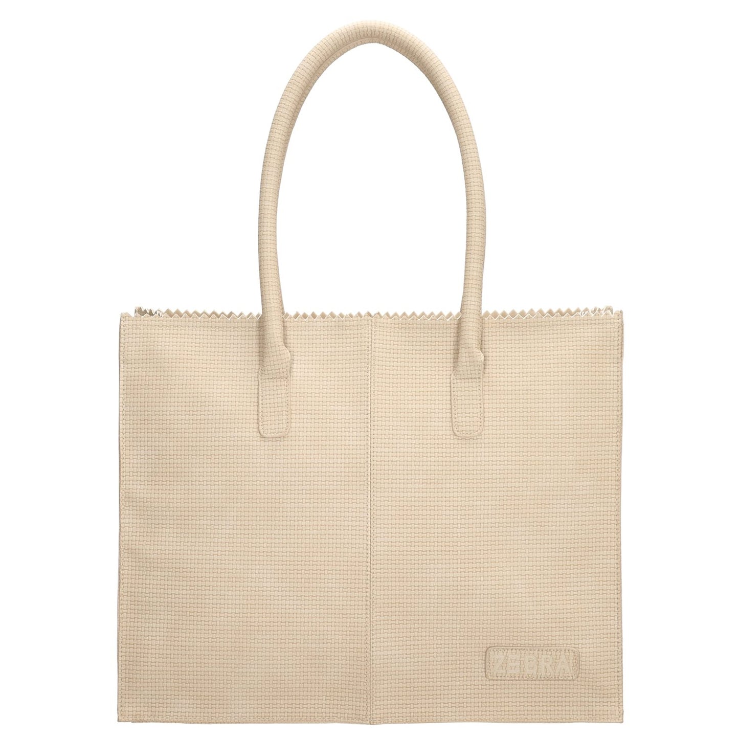 Zebra Trends Linne Handtas beige