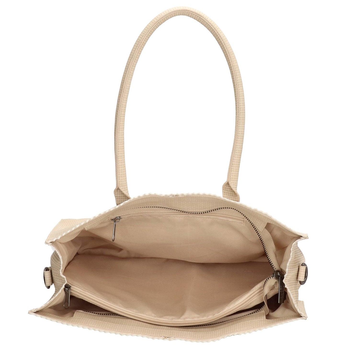 Zebra Trends Linne Handtas beige