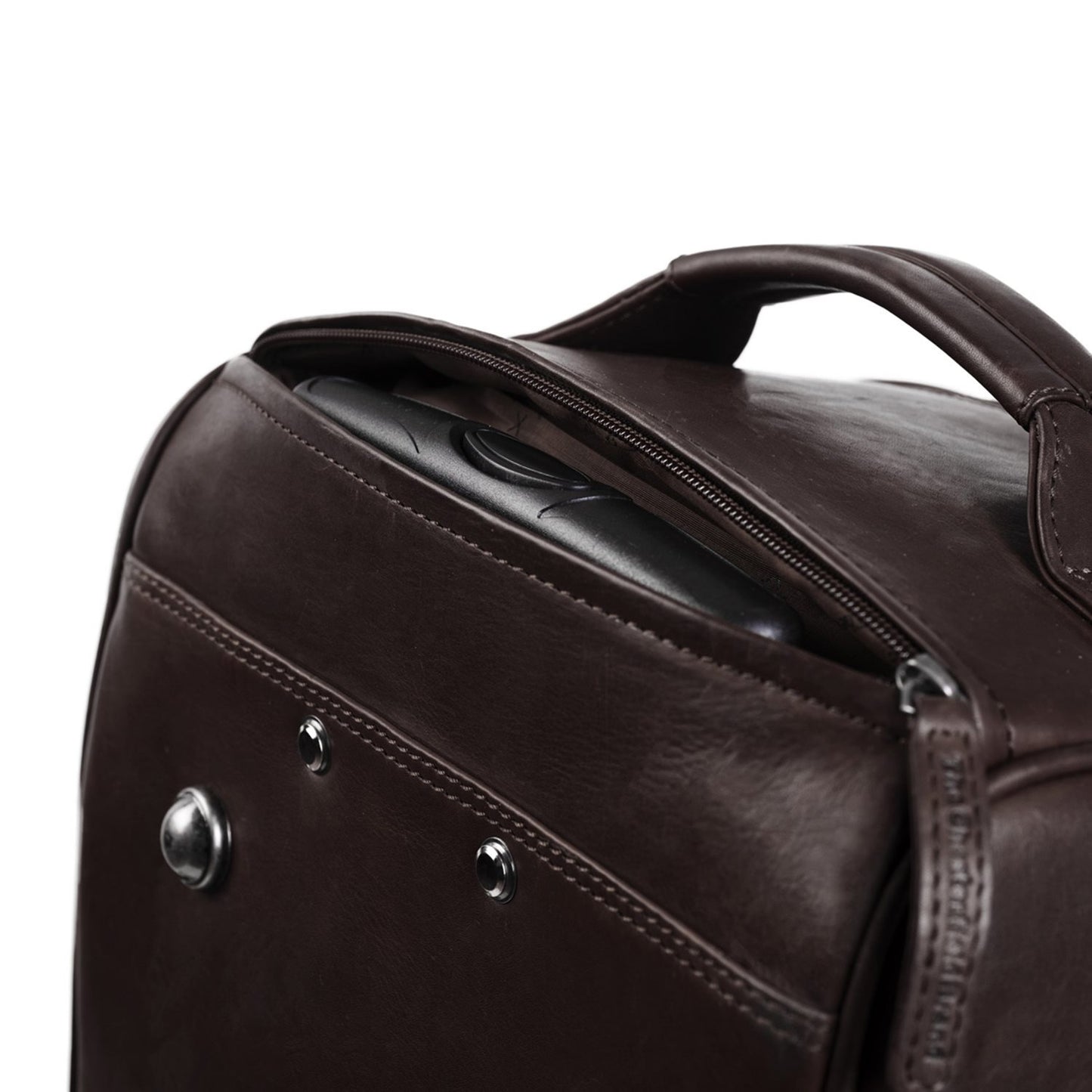 The Chesterfield Brand Jayven Trolley Travelbag brown