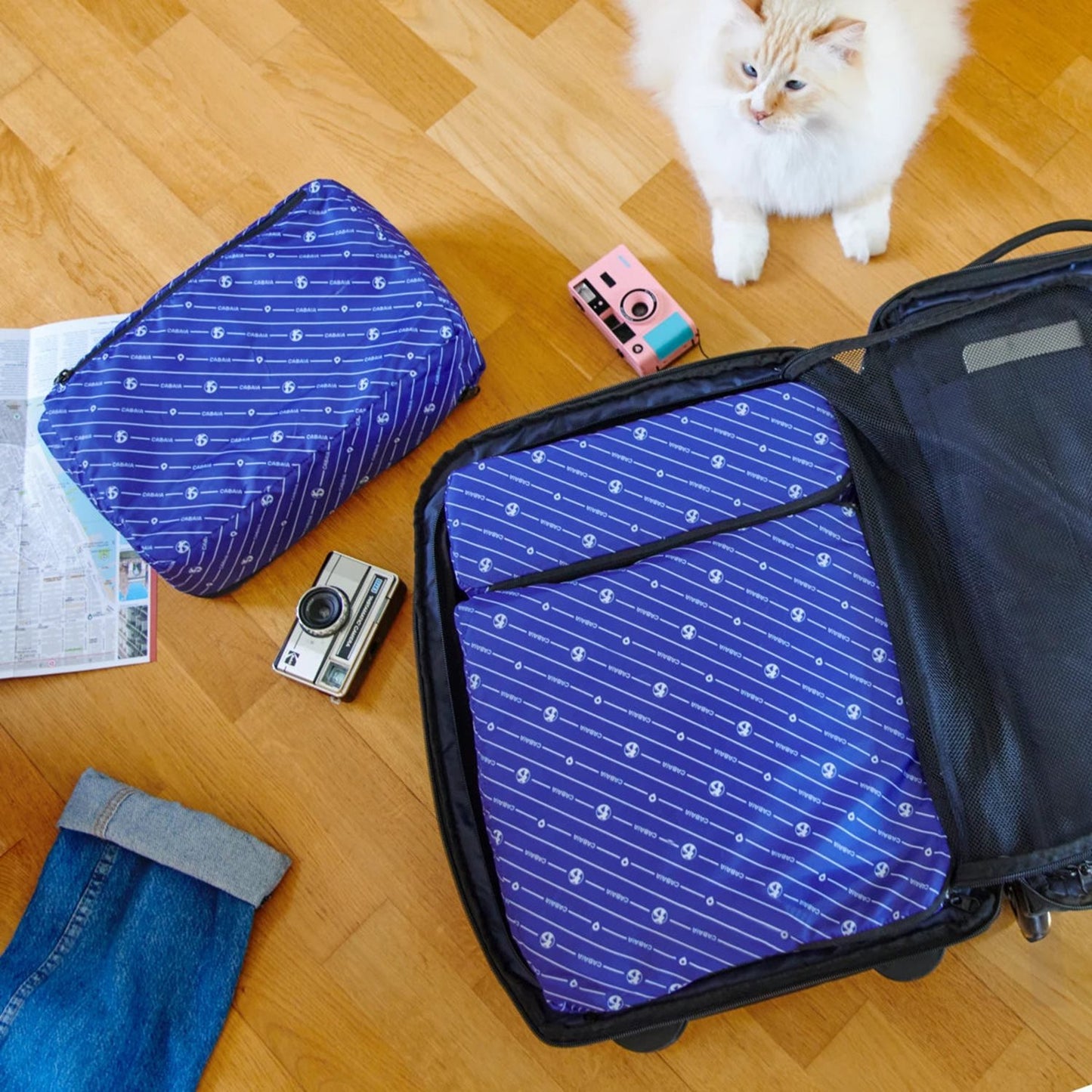 Cabaia Packing Cubes Medium blue