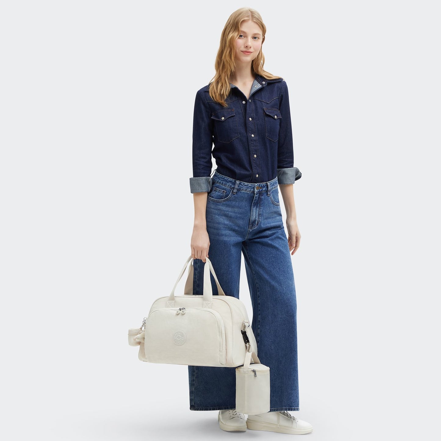 Kipling Camama hideaway beige