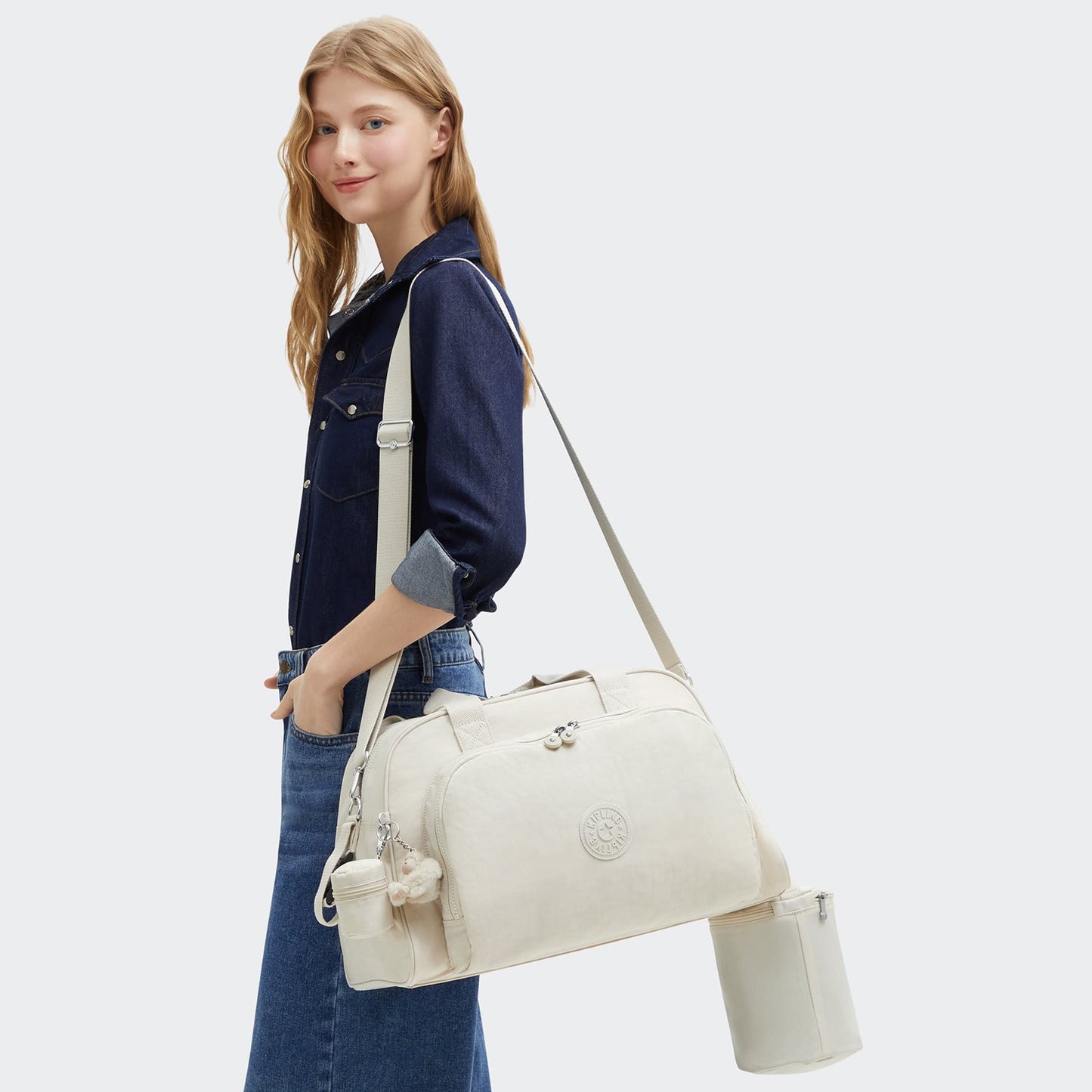 Kipling Camama hideaway beige