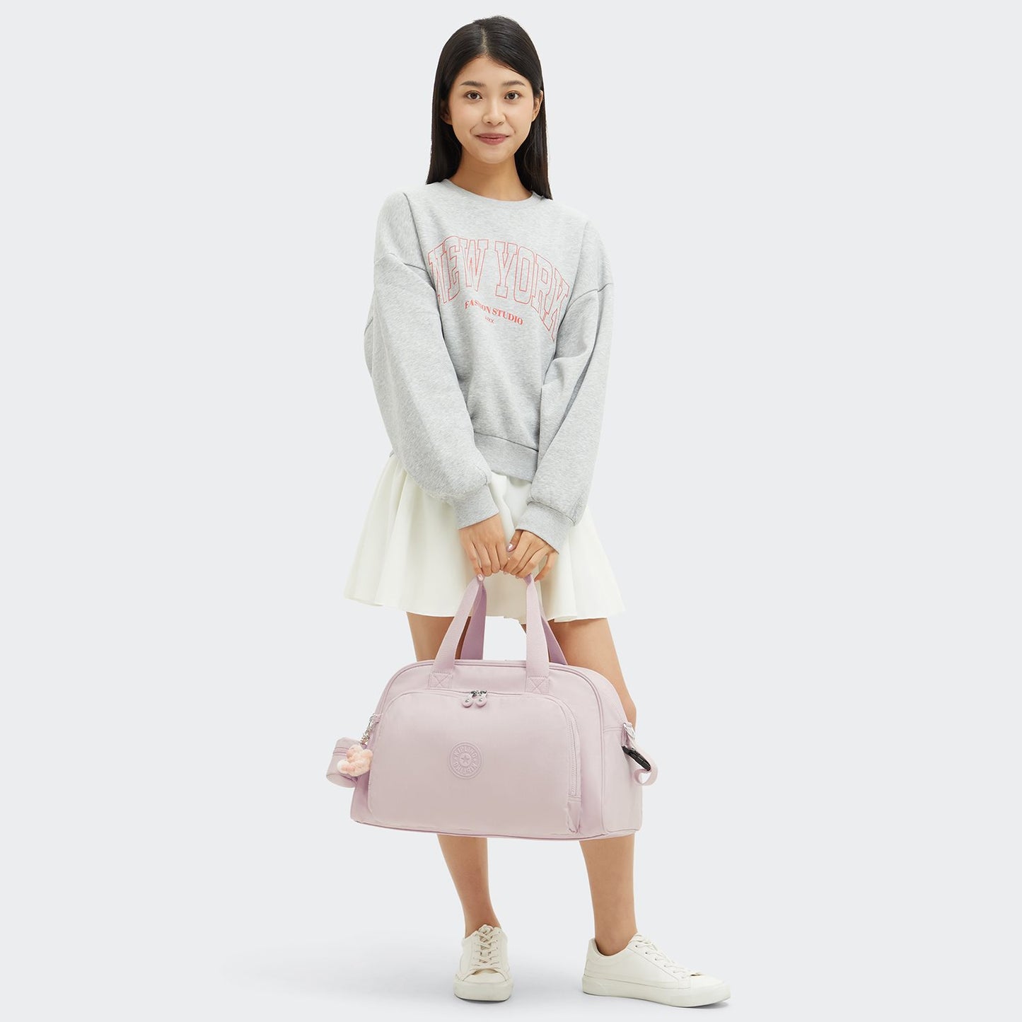 Kipling Camama pink shine