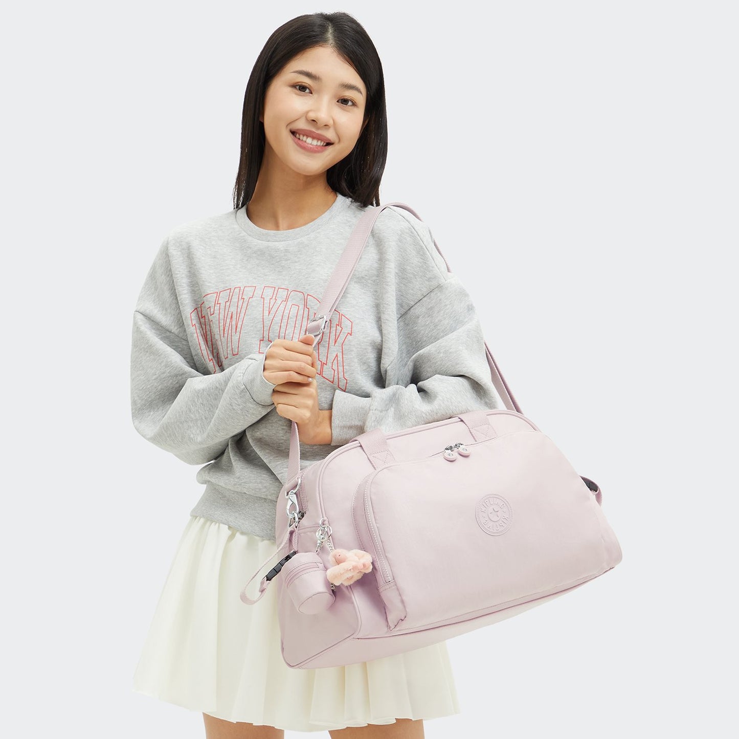 Kipling Camama pink shine