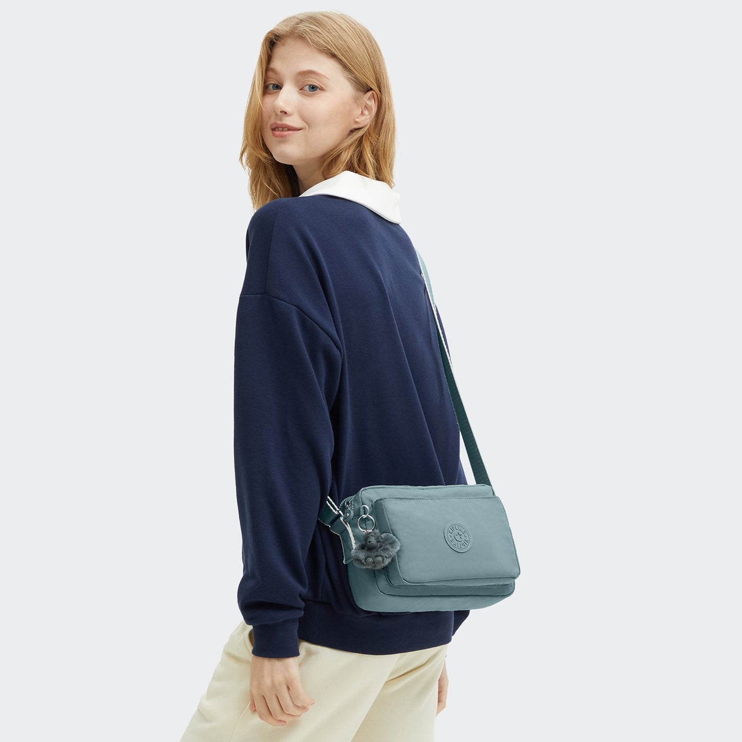 Kipling Abanu M relaxed grey
