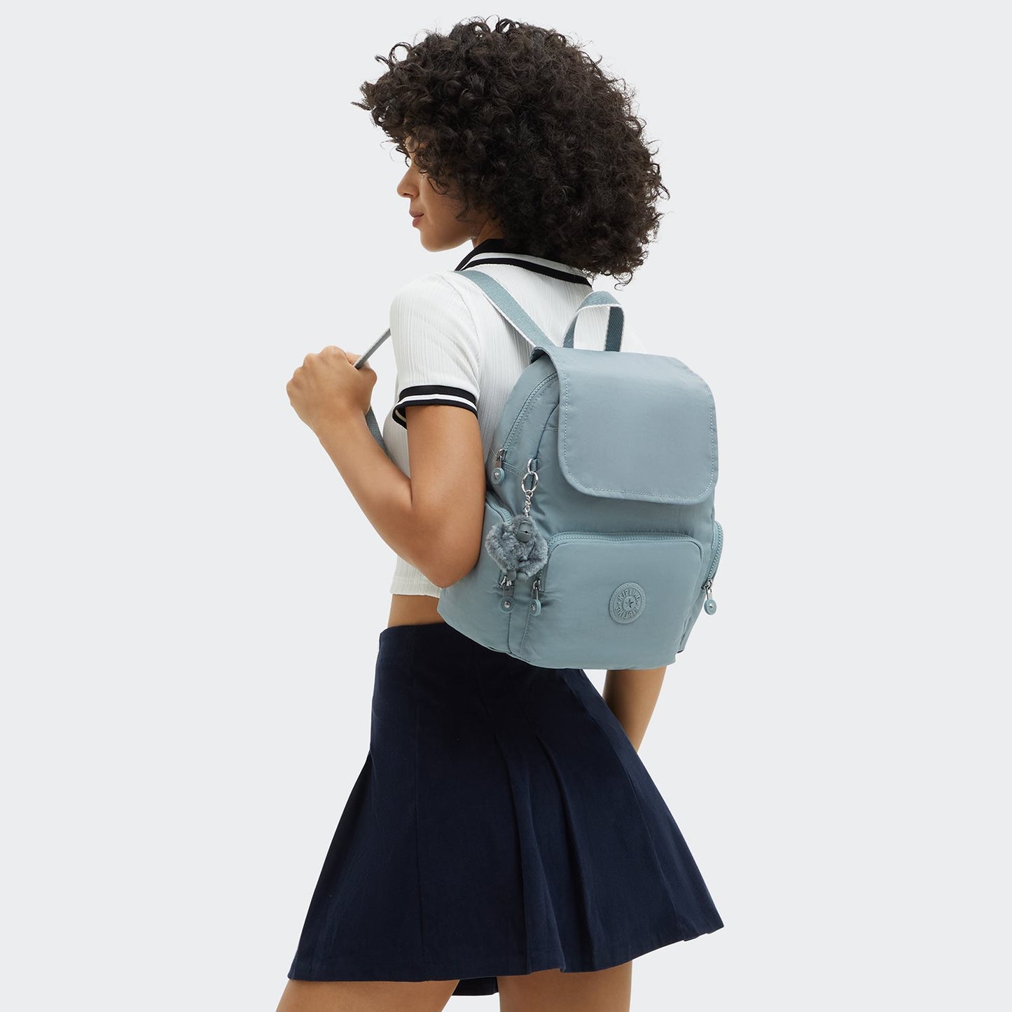 Kipling City Zip S relaxed grey