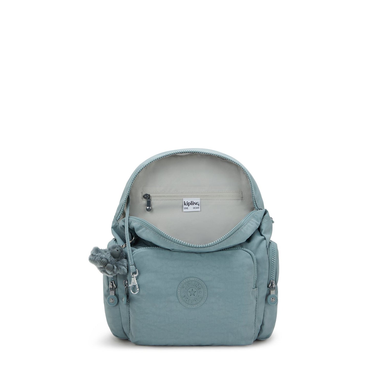 Kipling City Zip S relaxed grey