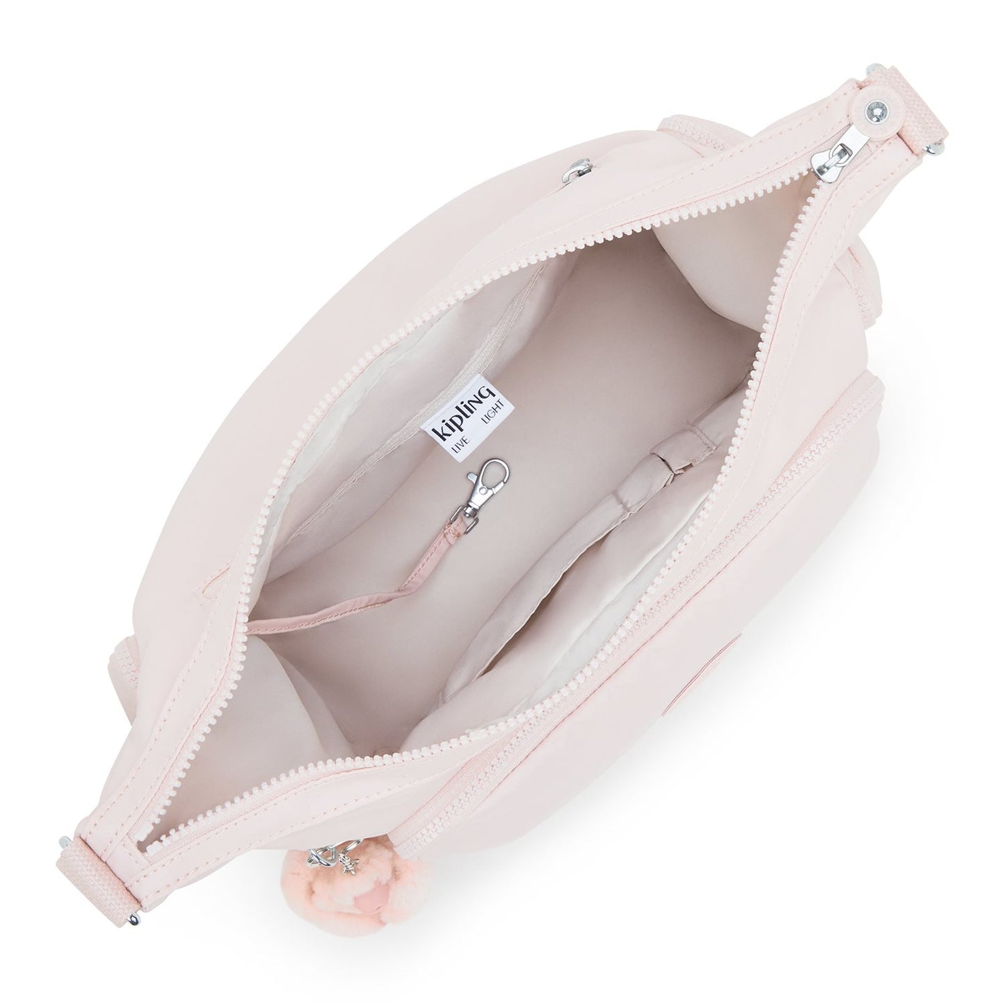 Kipling Gabb pink shine