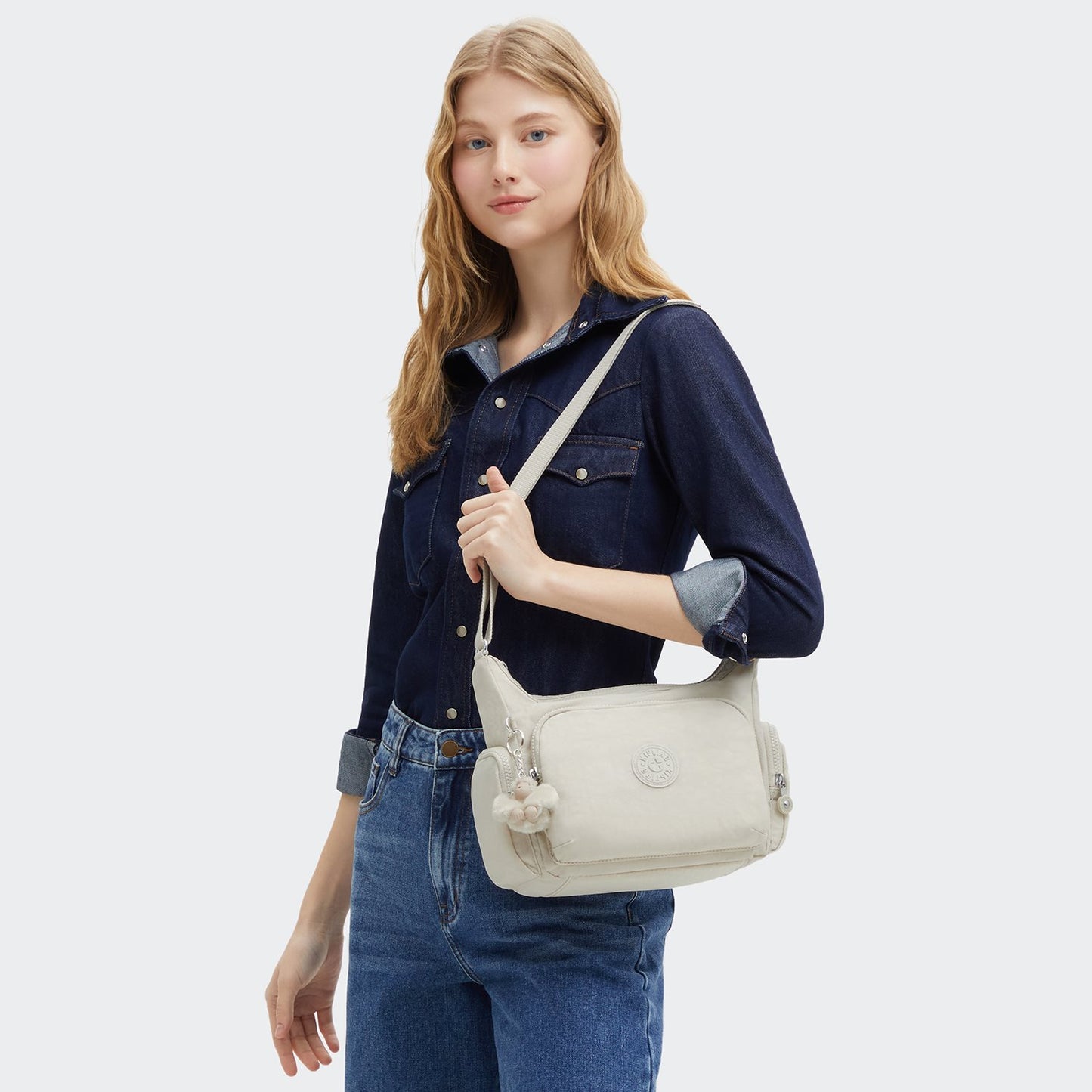Kipling Gabb S hideaway beige