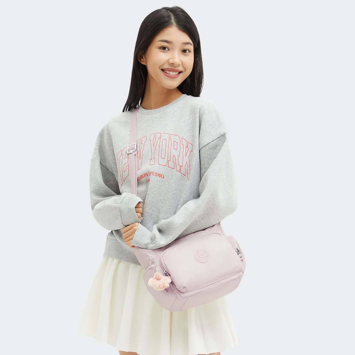 Kipling Gabb S pink shine