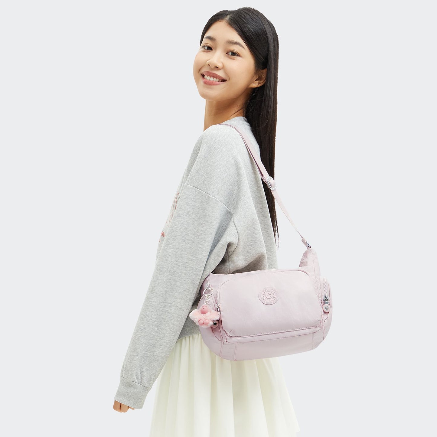 Kipling Gabb S pink shine