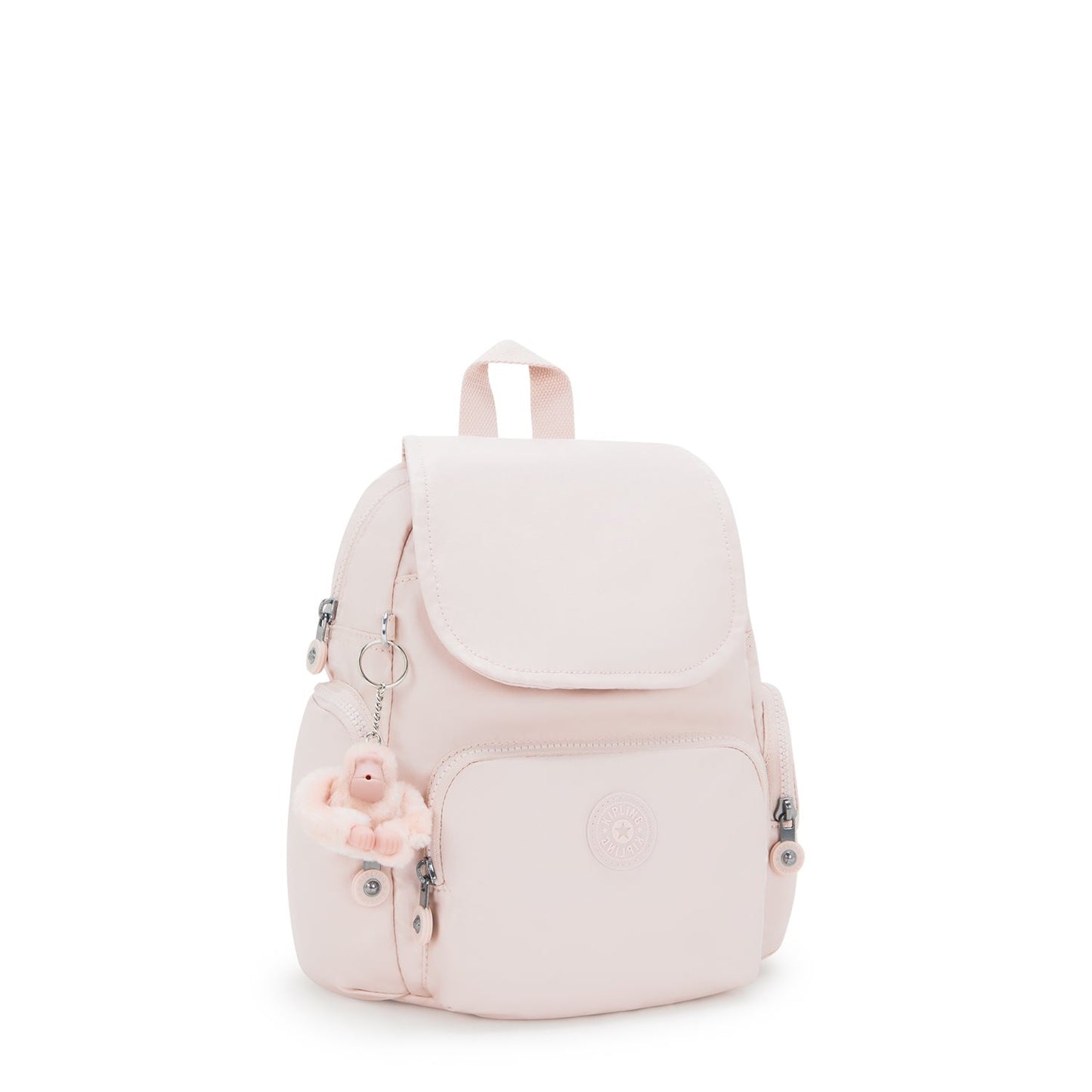Kipling City Zip Mini pink shine