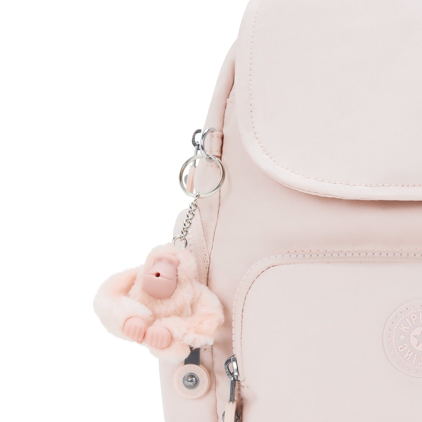 Kipling City Zip Mini pink shine