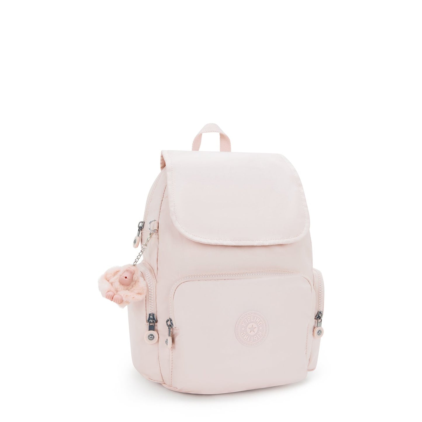 Kipling City Zip S pink shine