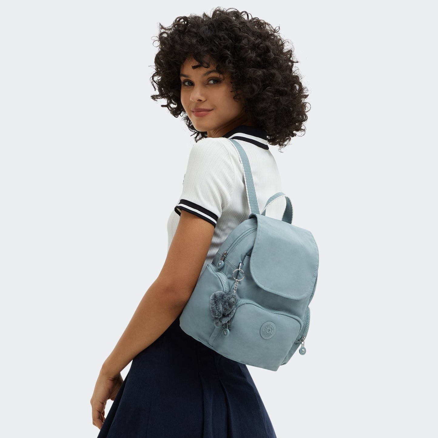Kipling City Zip Mini relaxed grey