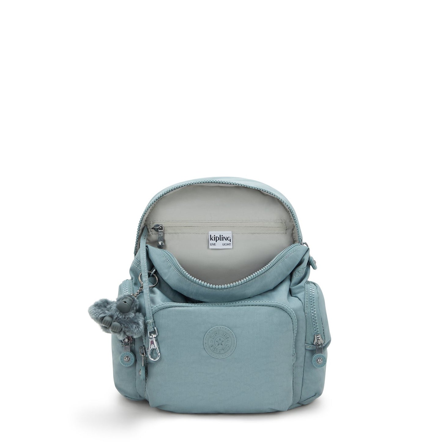 Kipling City Zip Mini relaxed grey