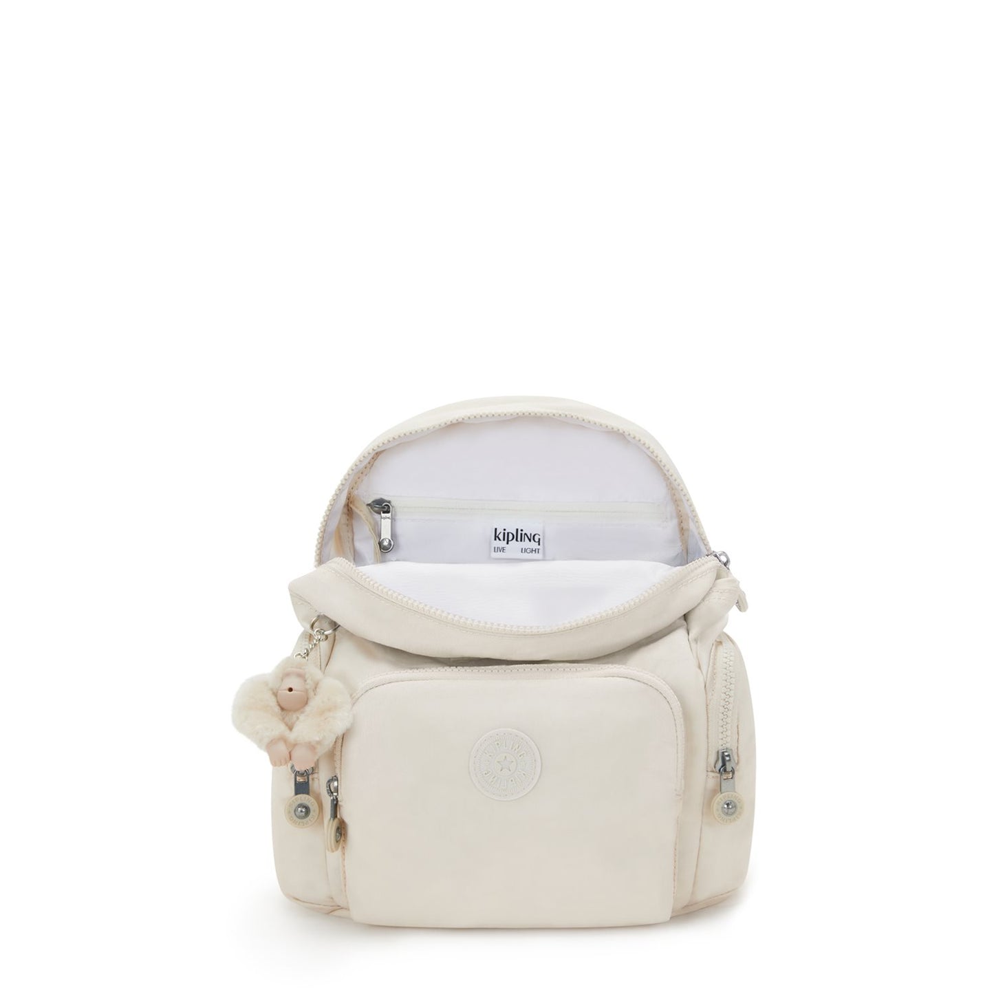 Kipling City Zip Mini hideaway beige